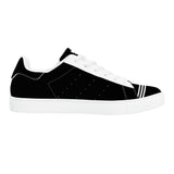 Parkour Low-Top Leather Sneakers - Two tone