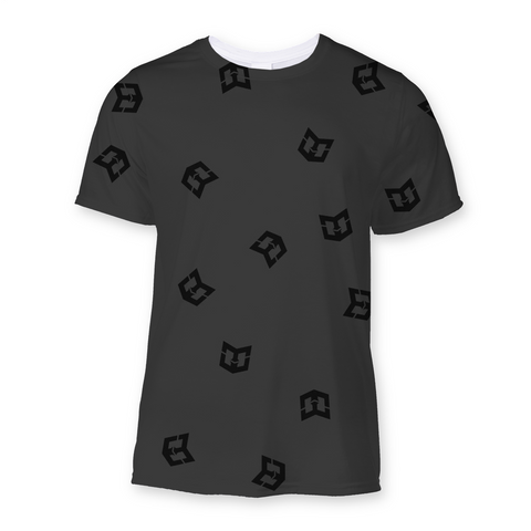 Black on Black T-Shirt - Warrior Life, Ninja Warrior & Parkour Gear