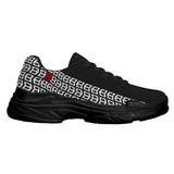 MWG Tire Track Chunky Sneakers - Black